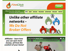 Tablet Screenshot of fireclickmedia.com